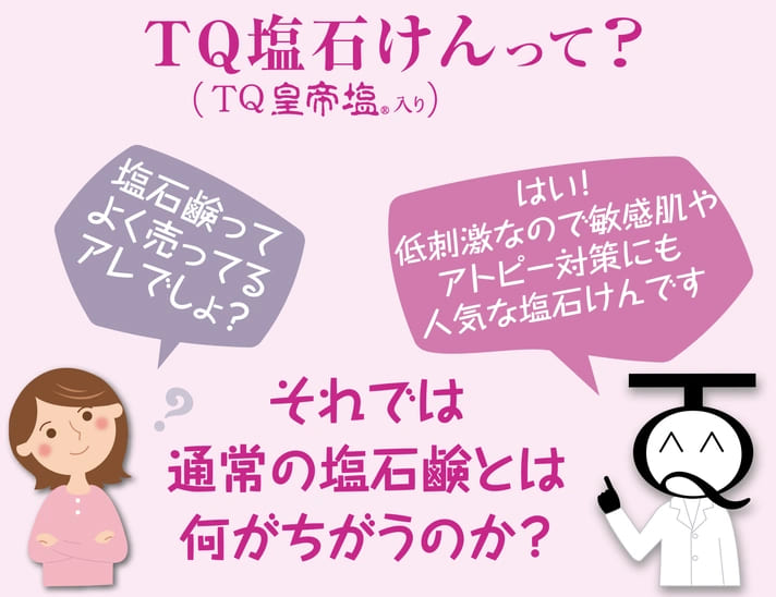 TQ塩石けんとは